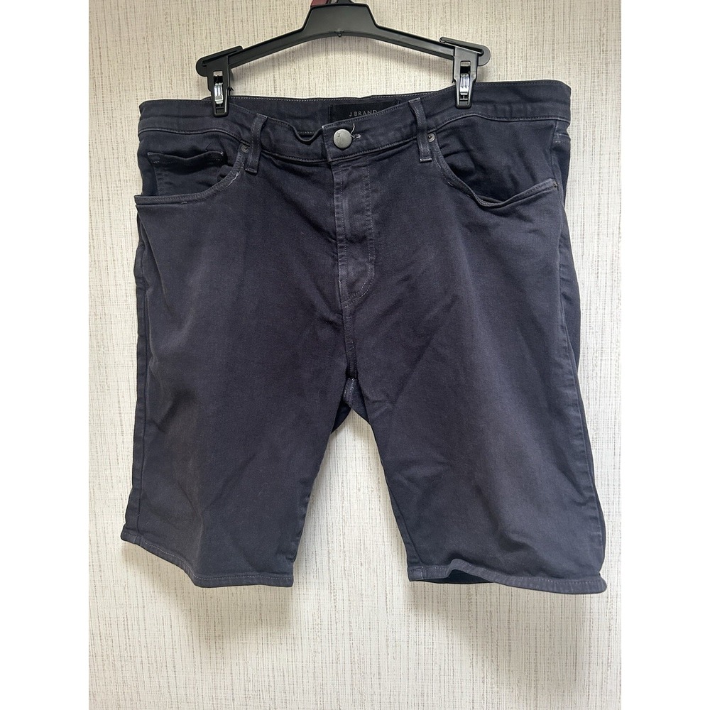 J Brand Dark Gray Eli Hemmed Shorts